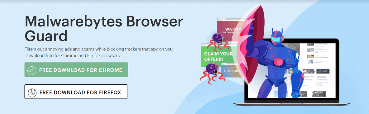 Browser Guard là chế độ bảo vệ rất hay của Malwarebytes.